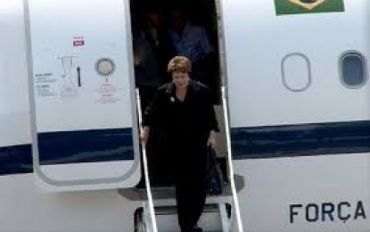 MEDO NO AR: Avião presidencial prega susto em Dilma