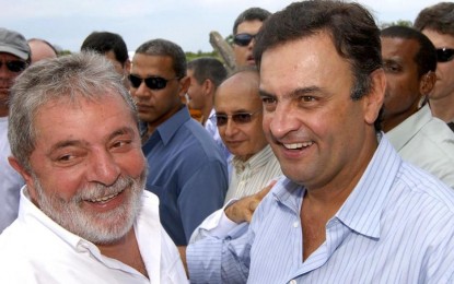 PESQUISA IBOPE PARA 2018: Aécio tem (24,6) e Lula (19,1) na estimulada