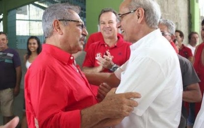 Zé e Cícero voltam a conversar durante almoço