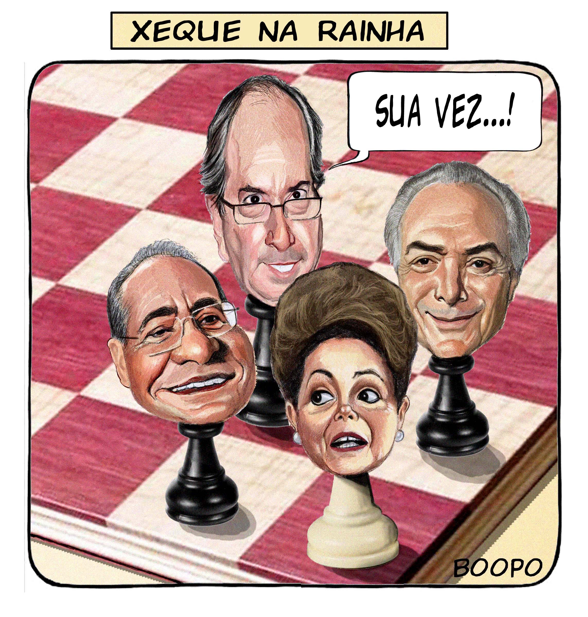 XADREZ DA CASSAÇÃO: Operação derruba chapa procura pressionar o TSE pra cassar Dilma