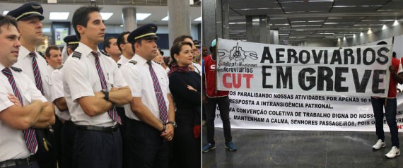 Greve de pilotos e comissários de deve atingir 12 aeroportos – Paraíba ainda não está na lista