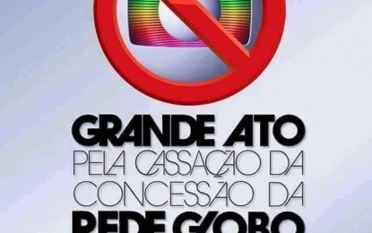 DIA 1o. ABRIL: Nas redes sociais movimentos pró Dilma convocam ato público contra a Rede Globo