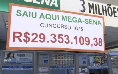 PROCURA-SE UM MILIONÁRIO: Sortudo ganha R$ 17 milhões na Mega-Sena e não retira o prêmio