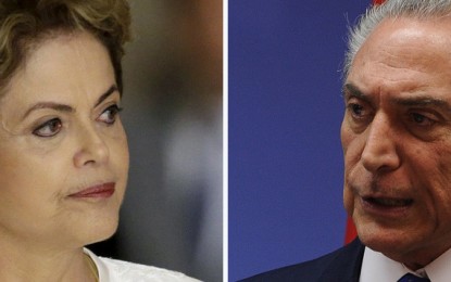 ‘Temer é um cara extremamente frágil, fraco e medroso’, diz Dilma