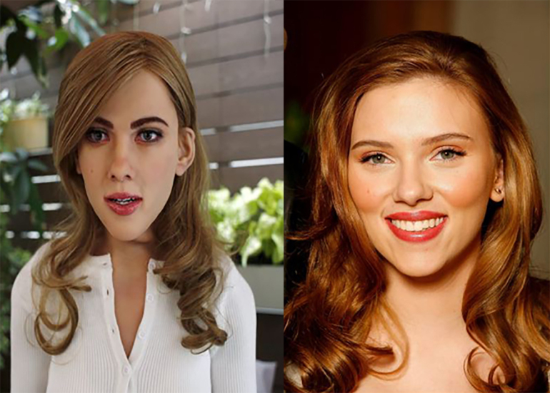 VEJA VÍDEO – Homem cria mulher robô idêntica a Scarlett Johansson