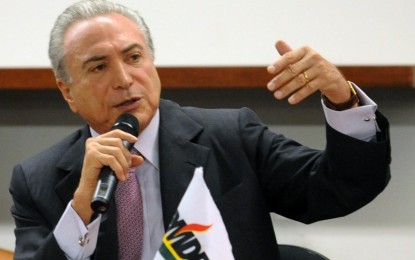 LICENÇA: Temer confirma afastamento da presidência do PMDB