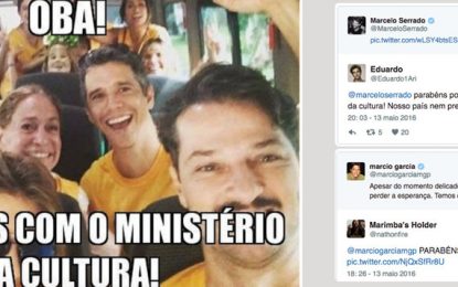 Atores a favor do golpe viram piadas nas mídias sociais