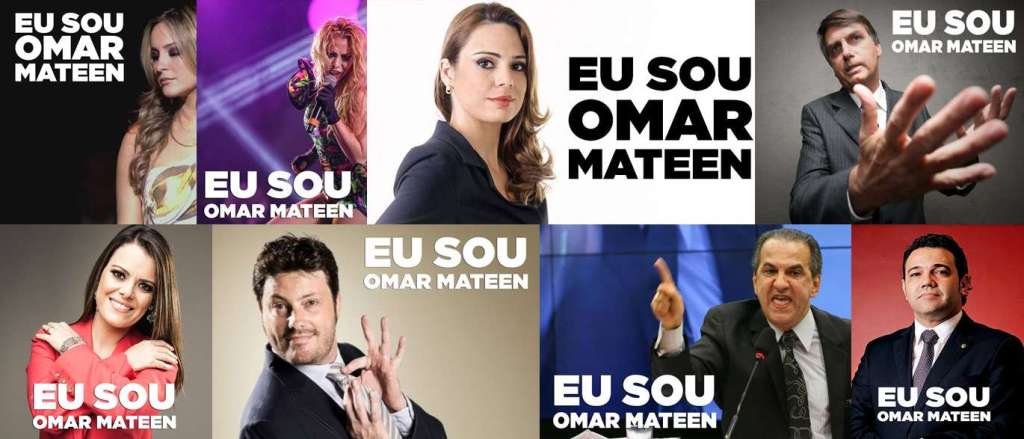 EU SOU OMAR MATEEN – Internautas ligam imagem de atirador á personalidades; Paraibana está na lista