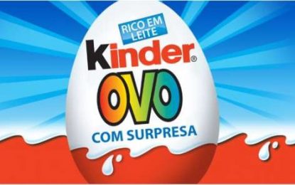 Crianças encontram metanfetamina dentro de Kinder Ovo