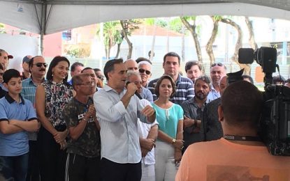 Prefeito Luciano Cartaxo manda ‘recado’ aos críticos da obra da Lagoa