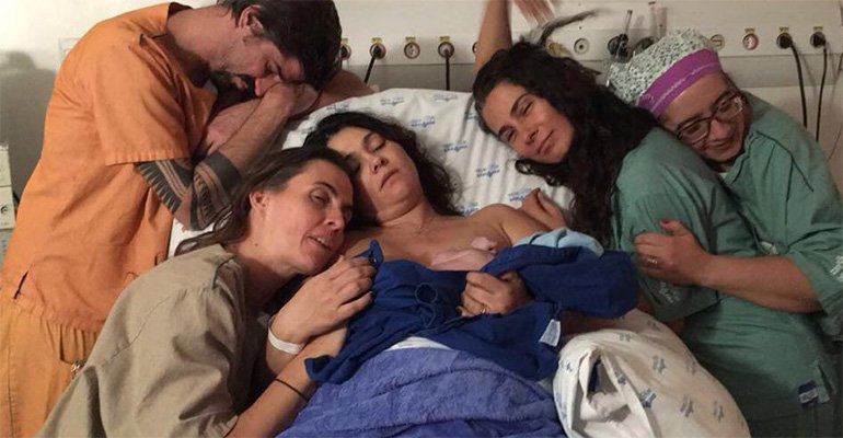 Suzana Alves, a Tiazinha, dá à luz seu primeiro filho com Flávio Saretta