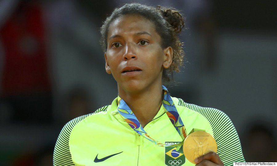 1º OURO do Brasil é de uma mulher: Rafaela Silva vence no judô!