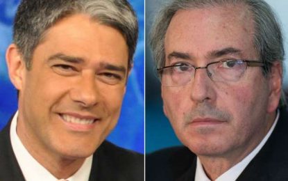 Willian Bonner rebate declarações de Eduardo Cunha