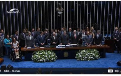 Michel Temer assume Presidência da República: “Não sou golpista e não aceitarei divisão na base”