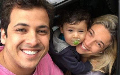 Ex marido posta foto com Fernanda Gentil e a elogia: “Fenômeno”