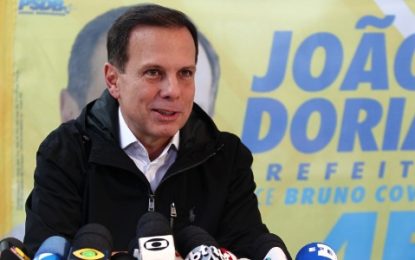 João Doria diz que vai doar primeiro salário para ‘crianças defeituosas’