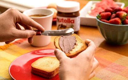 Nutella vai distribuir kit de café da manhã em voos da Gol