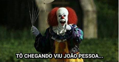 Boato de “palhaço do mal” visto em João Pessoa assusta moradores da zona sul
