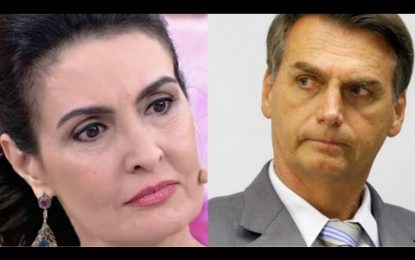 Bolsonaro ataca Fátima Bernardes após enquete polêmica na TV