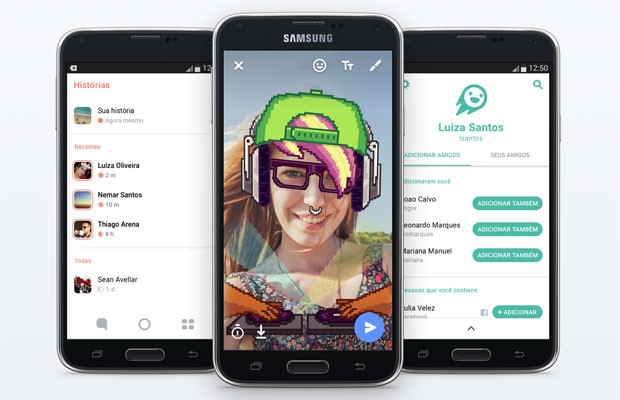 Facebook lança o aplicativo Flash para concorrer com o Snapchat