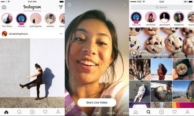 Agora você pode mandar vídeo ao vivo pelo Instagram e enviar fotos e vídeos que depois somem