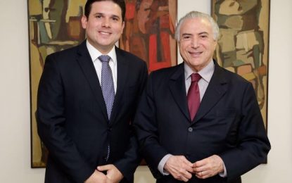 Hugo Motta se reúne com Michel Temer e cobra ações na Paraíba