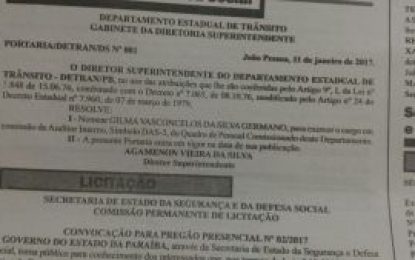 Após perder Secretaria Executiva, Gilma Germano é nomeada para cargo no Detran