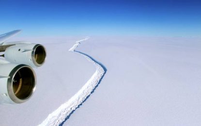 Iceberg gigante está se formando e pode se soltar a qualquer momento