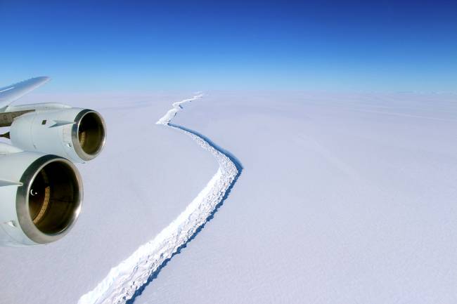 Iceberg gigante está se formando e pode se soltar a qualquer momento