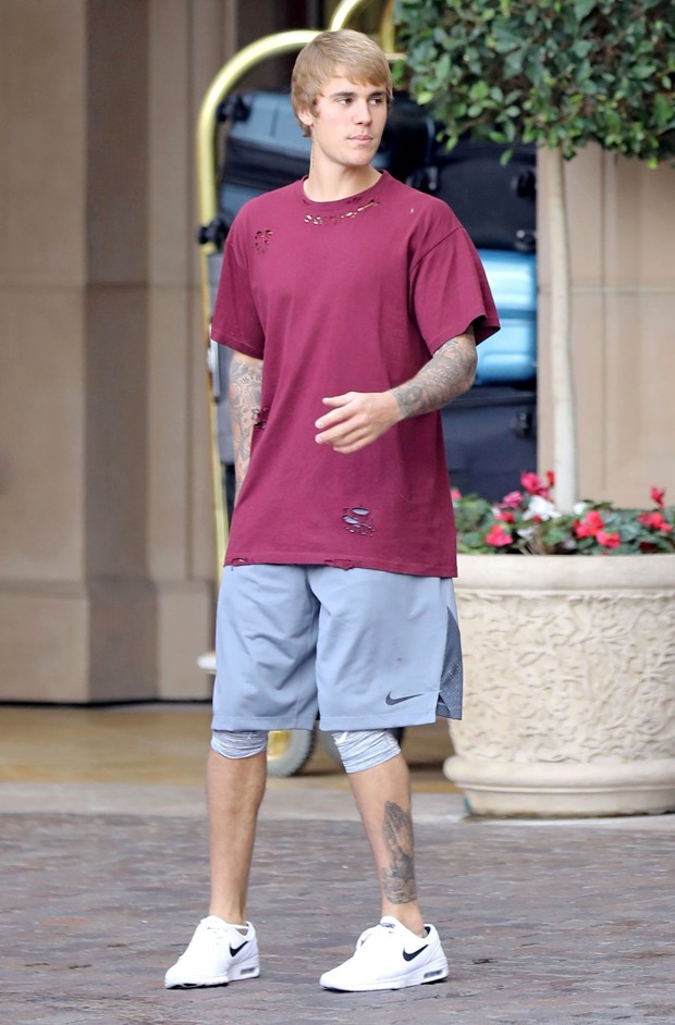 Justin Bieber volta usar cabelo que o tornou famoso