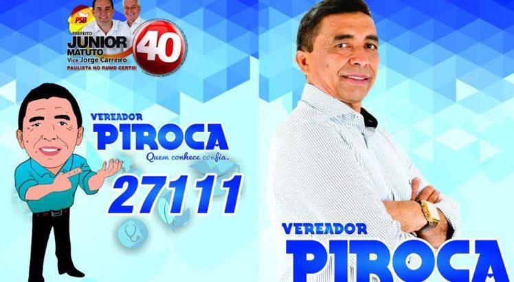 Piroca consegue entrar de última hora e assume como vereador de Paulista