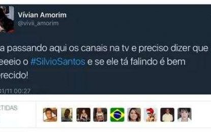 Nova BBB já declarou ódio a Silvio Santos na internet