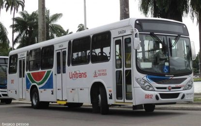 Motoristas e cobradores de ônibus de João Pessoa vão entrar em greve na próxima segunda-feira