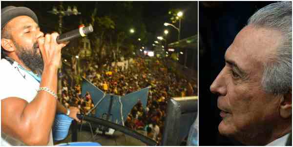 O CARNAVAL DO FORA TEMER – Blocos aproveitam folia para protestar; veja vídeo