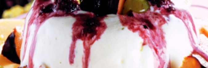 Delícia de Frutas e Iogurte