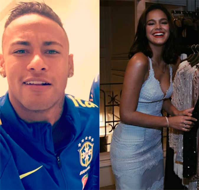 Neymar chama Bruna de perdedora e ela responde: ‘Me deixa quieitinha’