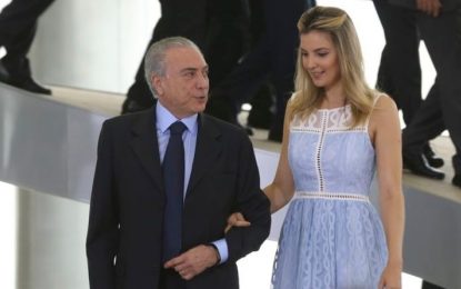 ‘Ocupem cada vez mais espaço na sociedade’, diz Temer sobre as mulheres