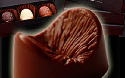 Chocolate bizarro é feito com molde do anus dos clientes