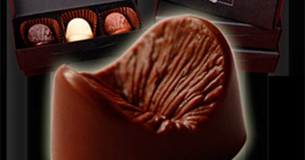 Chocolate bizarro é feito com molde do anus dos clientes