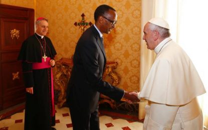 Papa Francisco pede perdão ao presidente de Ruanda por genocídio cometido pela igreja