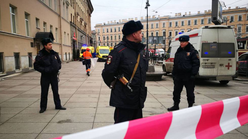 Explosões no metrô de São Petersburgo, na Rússia, deixam ao menos 10 mortos