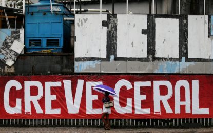 As imagens da Greve Geral pelo Brasil, em 28 de abril de 2017, que vão entrar para a História