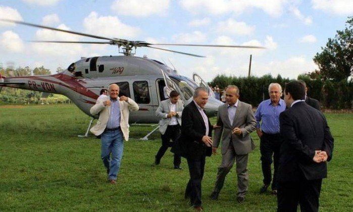 Além de jatinho da JBS, Temer voou em helicóptero de outra empresa quando era vice