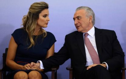 AMIGO DO PODER: Michel Temer e Marcela viajaram em avião particular de Joesley Batista