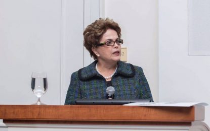 Dilma assume presidência da Fundação do PT e vem a Paraíba em julho