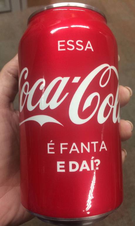 ‘É Fanta, e daí?’: Coca-Cola estampa latinha contra homofobia