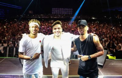 Neymar Jr e Gabriel Jesus cantam no Garota White com Wesley Safadão – VEJA VÍDEO