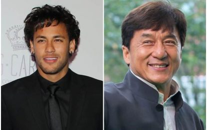 Neymar conversa com Jackie Chan por videochamada: ‘Sou fã desse cara’