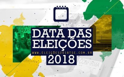 ELEIÇÕES 2018: Confira o calendário eleitoral divulgado pelo TSE