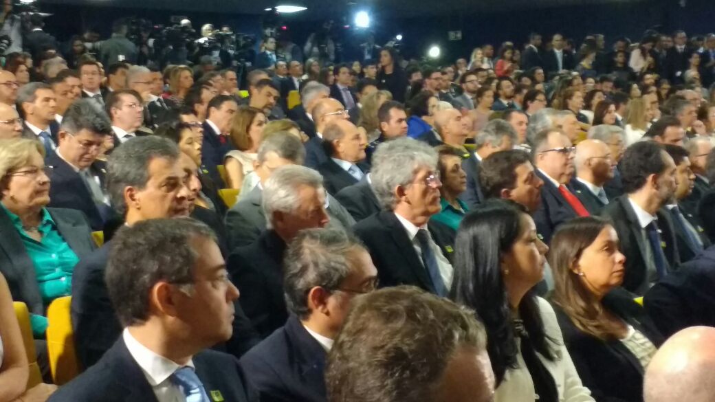 Governador Ricardo Coutinho prestigia posse de Raquel Dodge